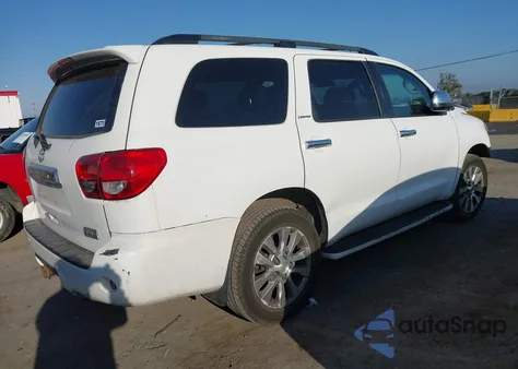 2008 Toyota Sequoia Limited 5.7L V8 из США, поврежденный, VIN 5TDBY68AX8S002896